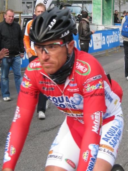 Luca Paolini (Acqua &amp; Sapone) before the off.