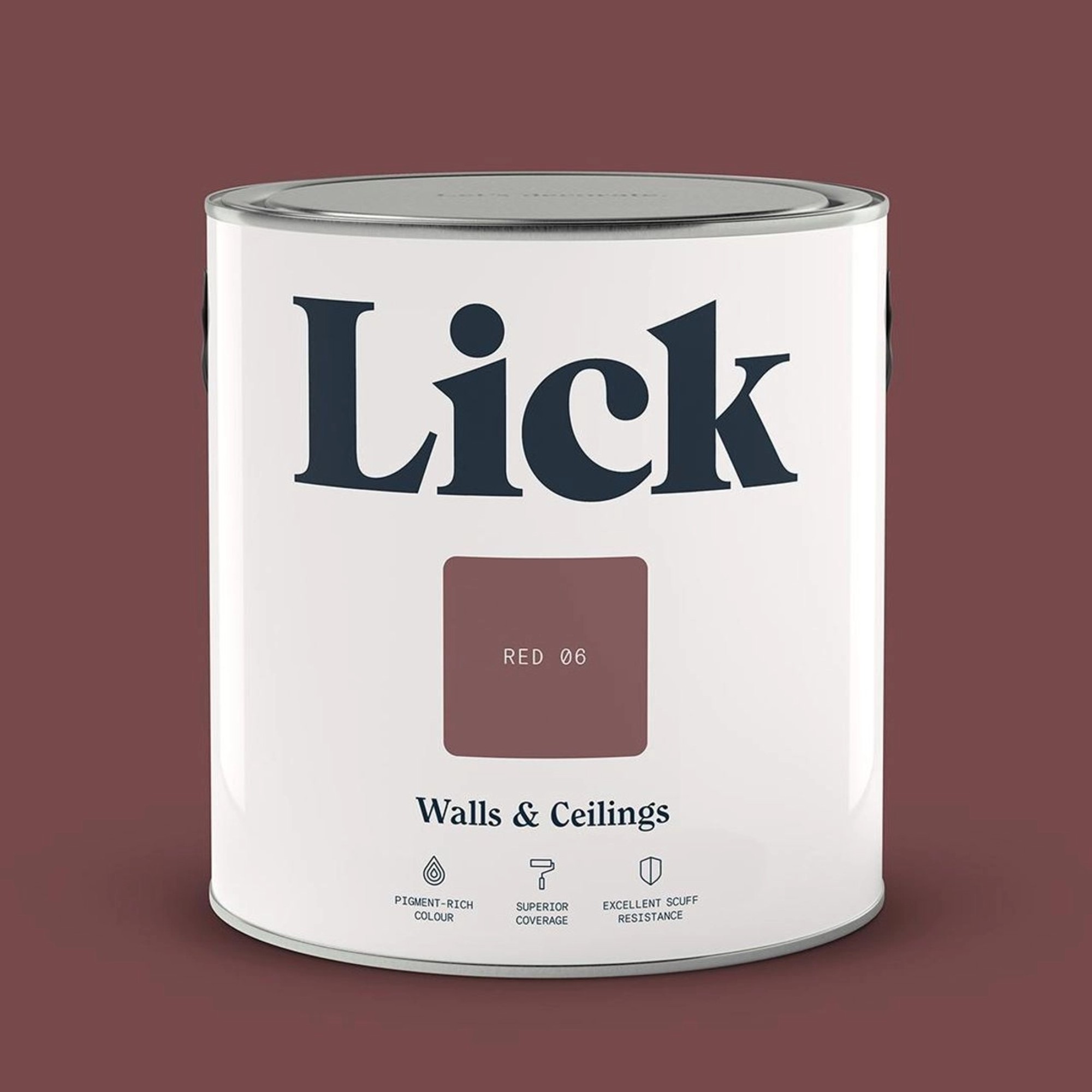 Lick Red 06 paint