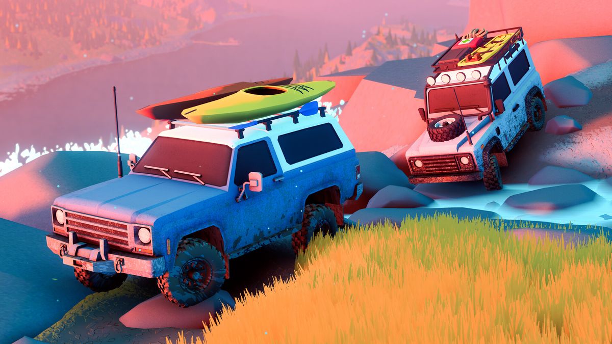 Over the Hill's Next Fest demo promises a stylized off-roading game for people who actually like to drive