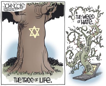 U.S. Tree of Life synagogue shooting anti-semitism racism
