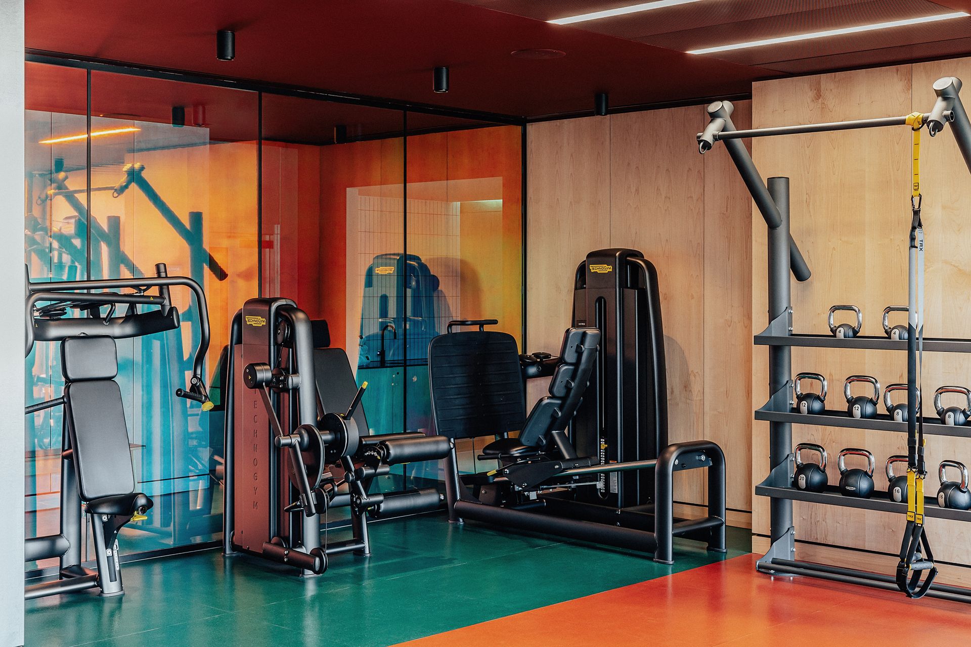 Conran and Partners_Author_Gym interior