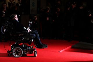 Stephen Hawking at EE British Academy Film Awards
