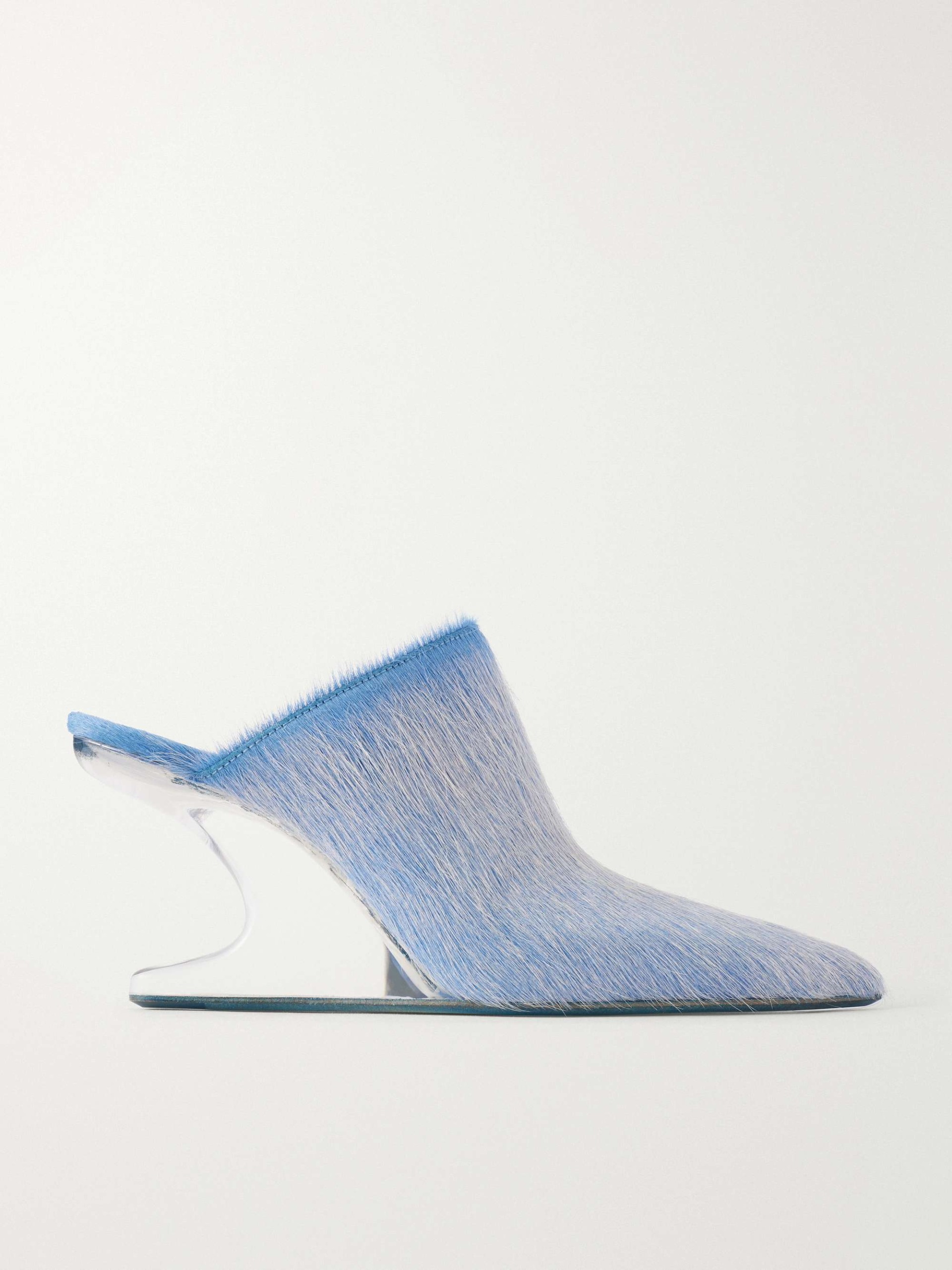 Cantilever Calf Hair Pumps