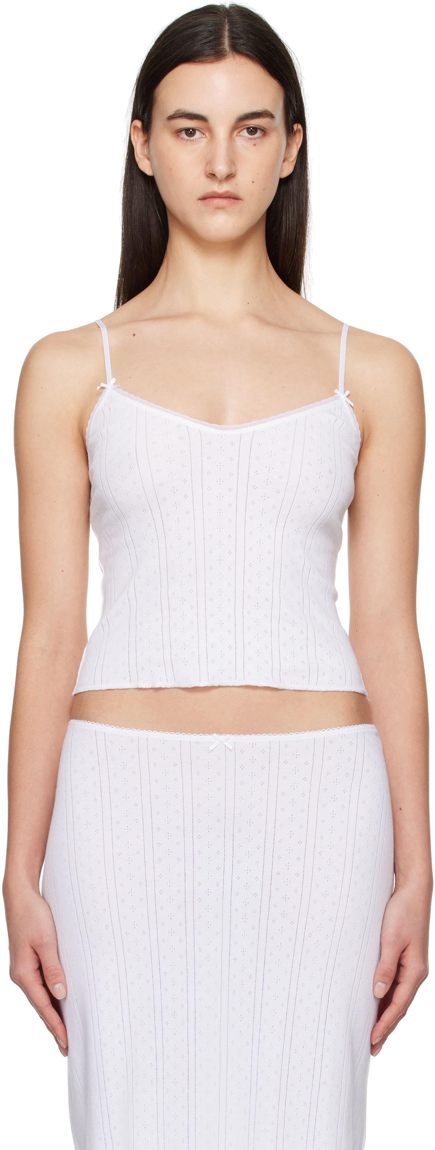 White 'the Long' Camisole