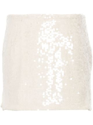 Sequinned Mini Skirt