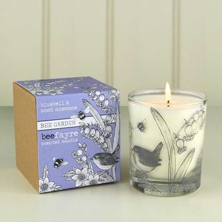 Bluebell candle Beefayre