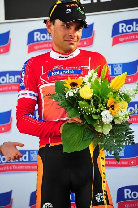 Robert Vrecer on the podium