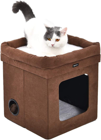 Amazon Basics Collapsible Cat House RRP: £25.49 | Now: £20.49 | Save: £5.00 (20%)