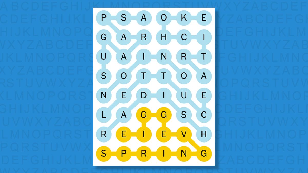 NYT Strands answers for game 797 on a blue background