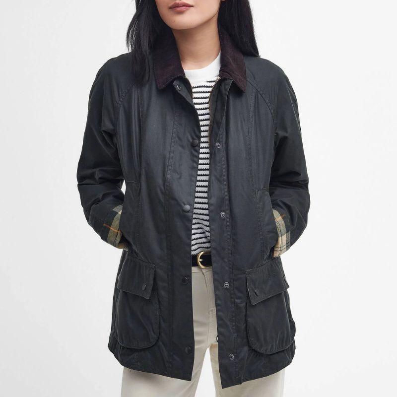 Barbour Beadnell jacket on model