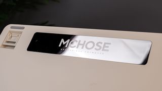 A retro-looking McHose X75 V2 wireless mechanical keyboard