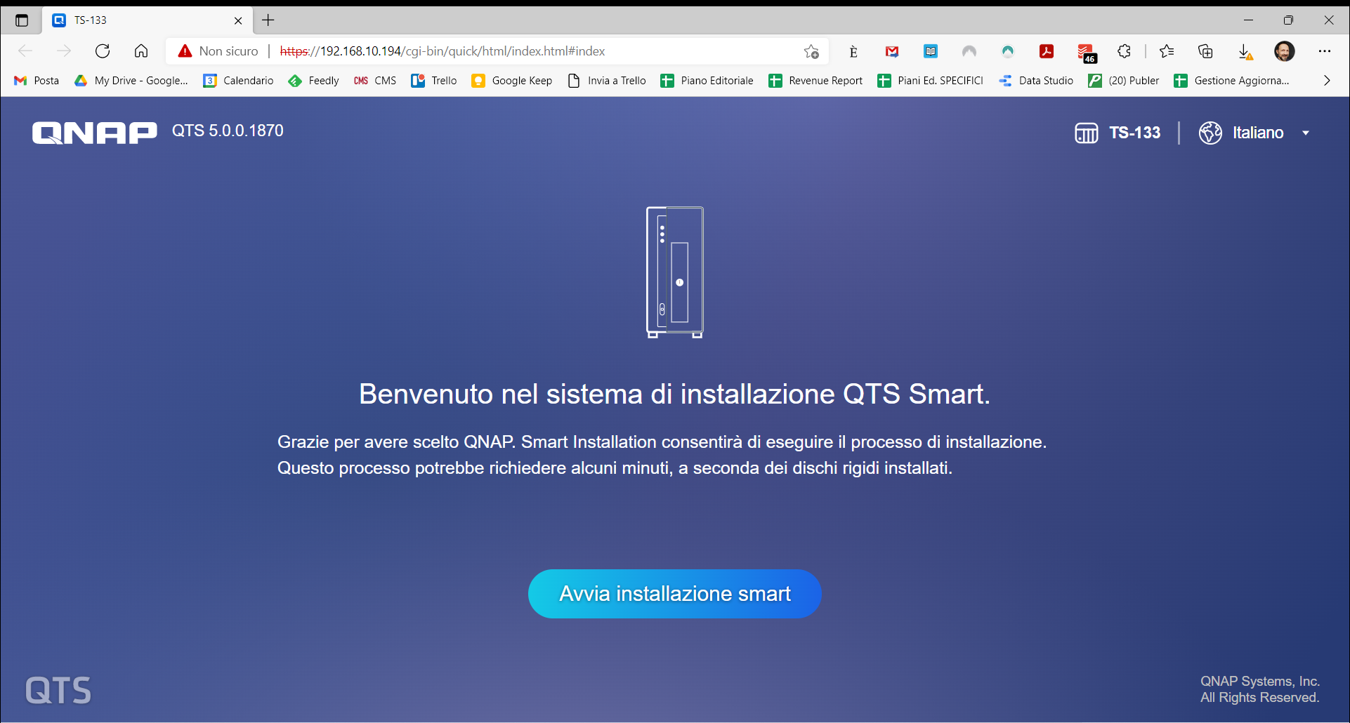 Qnap QTS 5.0