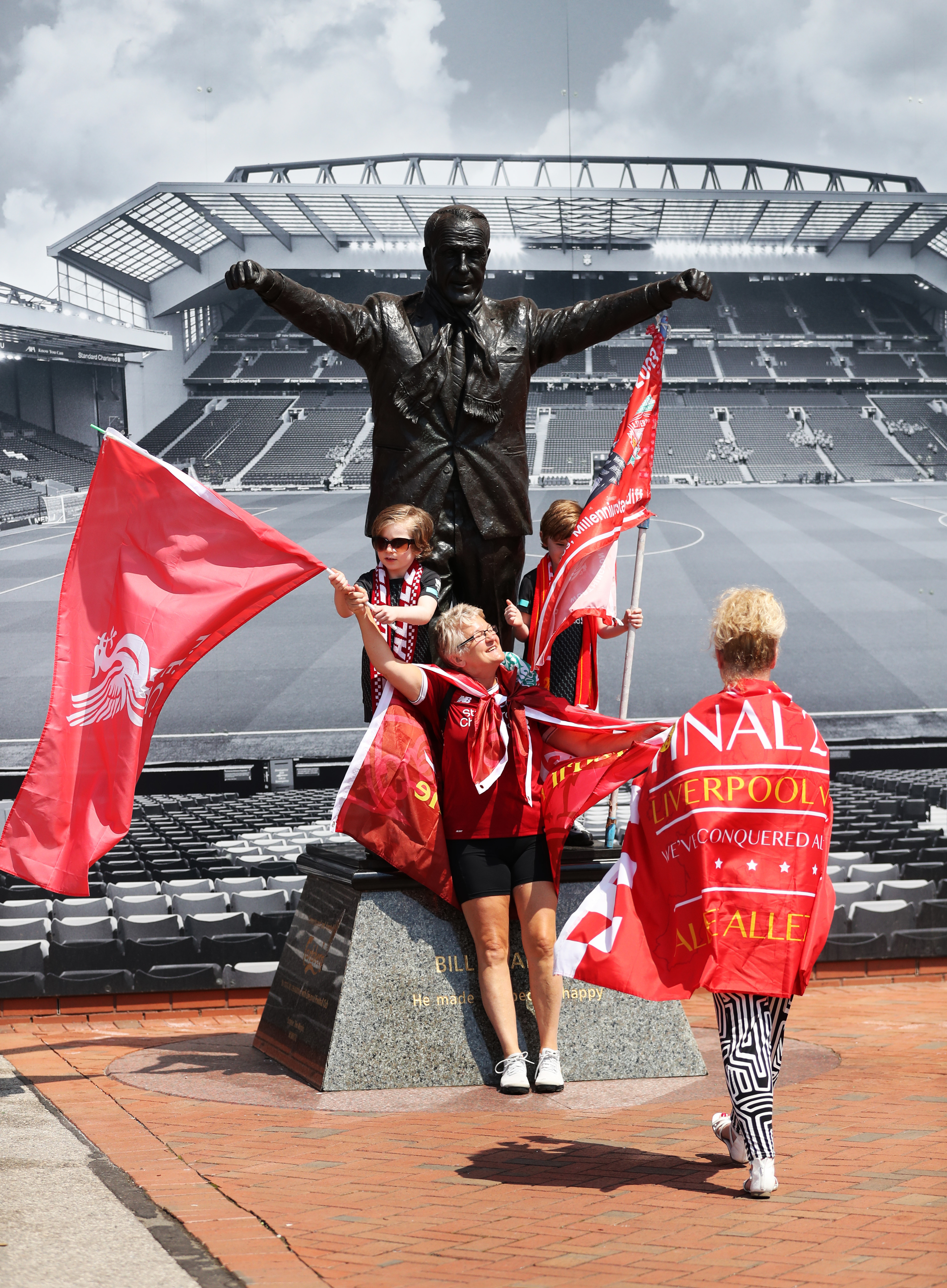 Klopp insists he is not worthy of a statue to sit alongside the greats of Bill Shankly (pictured) and Bob Paisley at Anfield