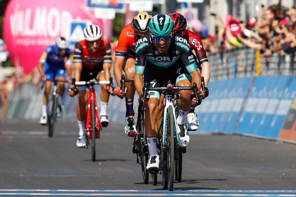 Cesare Benedetti wins stage 12 at the 2019 Giro d'Italia
