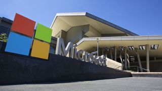An image of Microsoft HQ