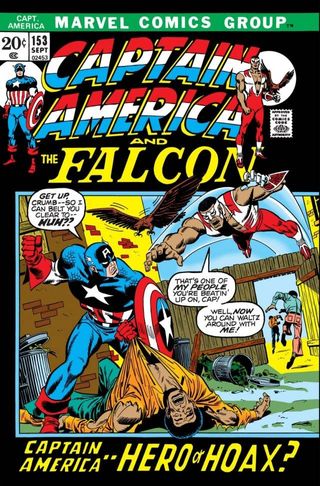 Captain America #153 cover