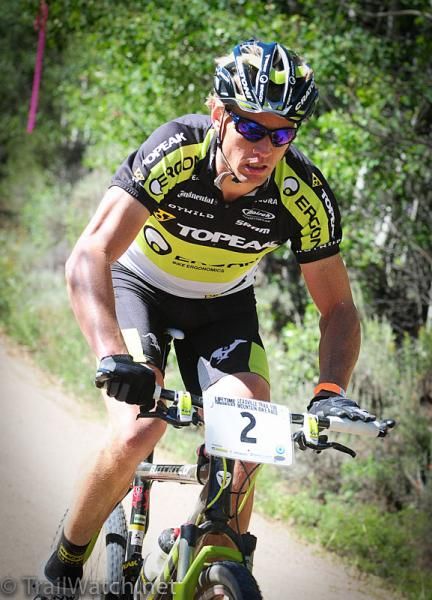 Six-time Leadville winner Dave Weins (Topeak Ergon)