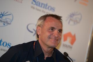 Tour Down Under race director Mike Turtur during the pre-race press conference