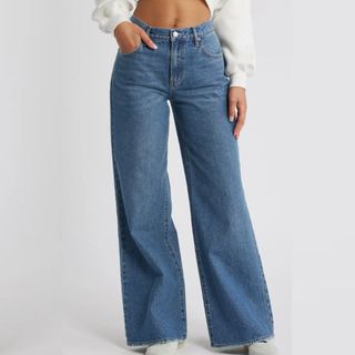 wide leg jeans