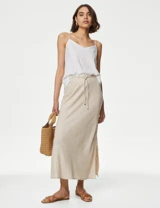 Linen Skirt