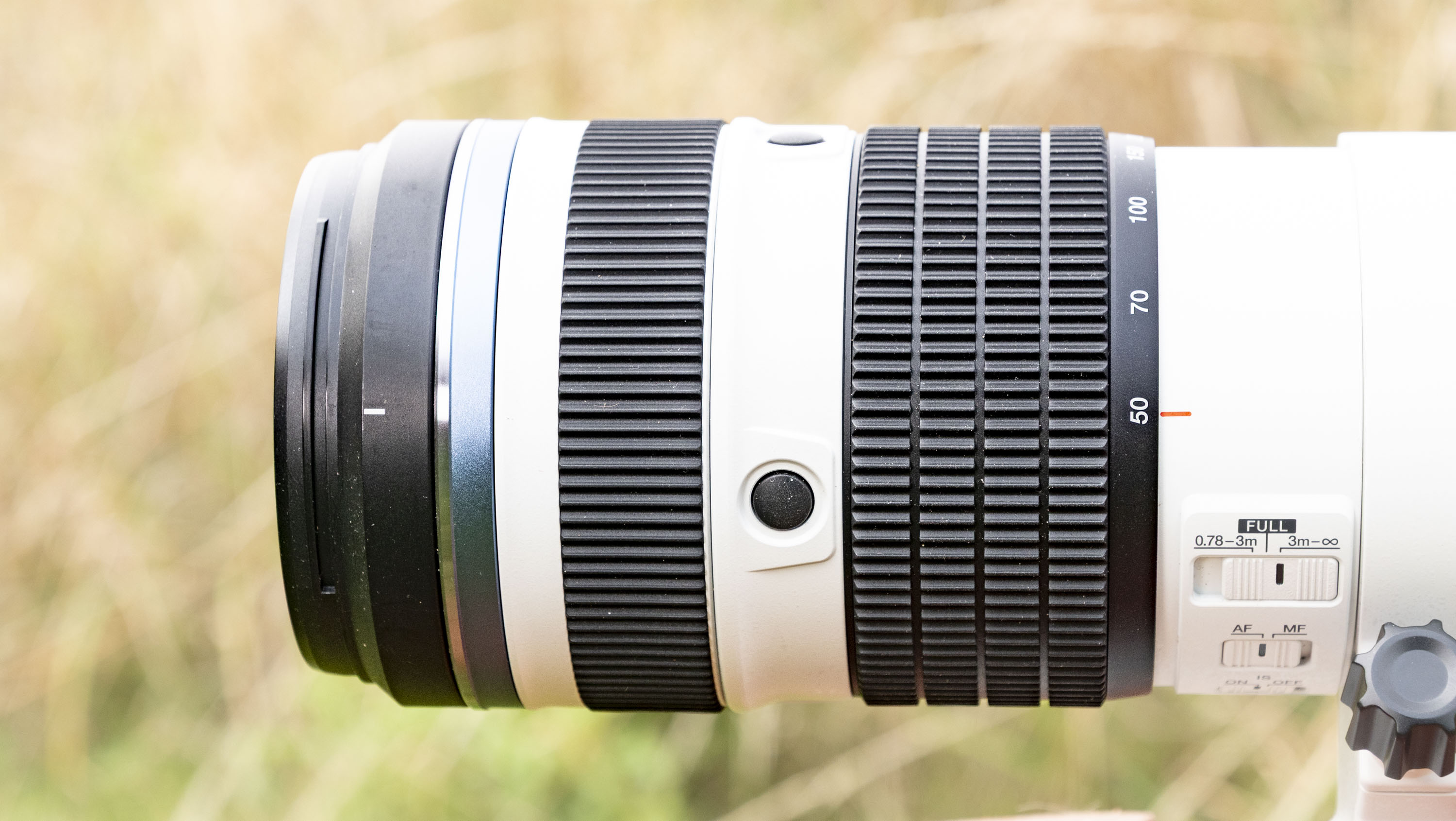 OM System M.Zuiko Digital ED 50-200mm F2.8 IS Pro lens's zoom ring