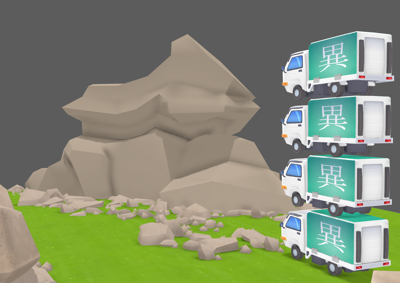 Indie game screens, retro models and anime characters