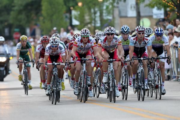 Jelly Belly had riders ready at the front going into the last laps.