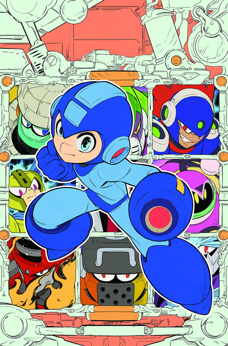 Mega man drawings