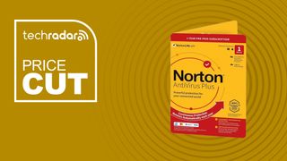 A deal showing a price cut on Norton Antivirus Plus