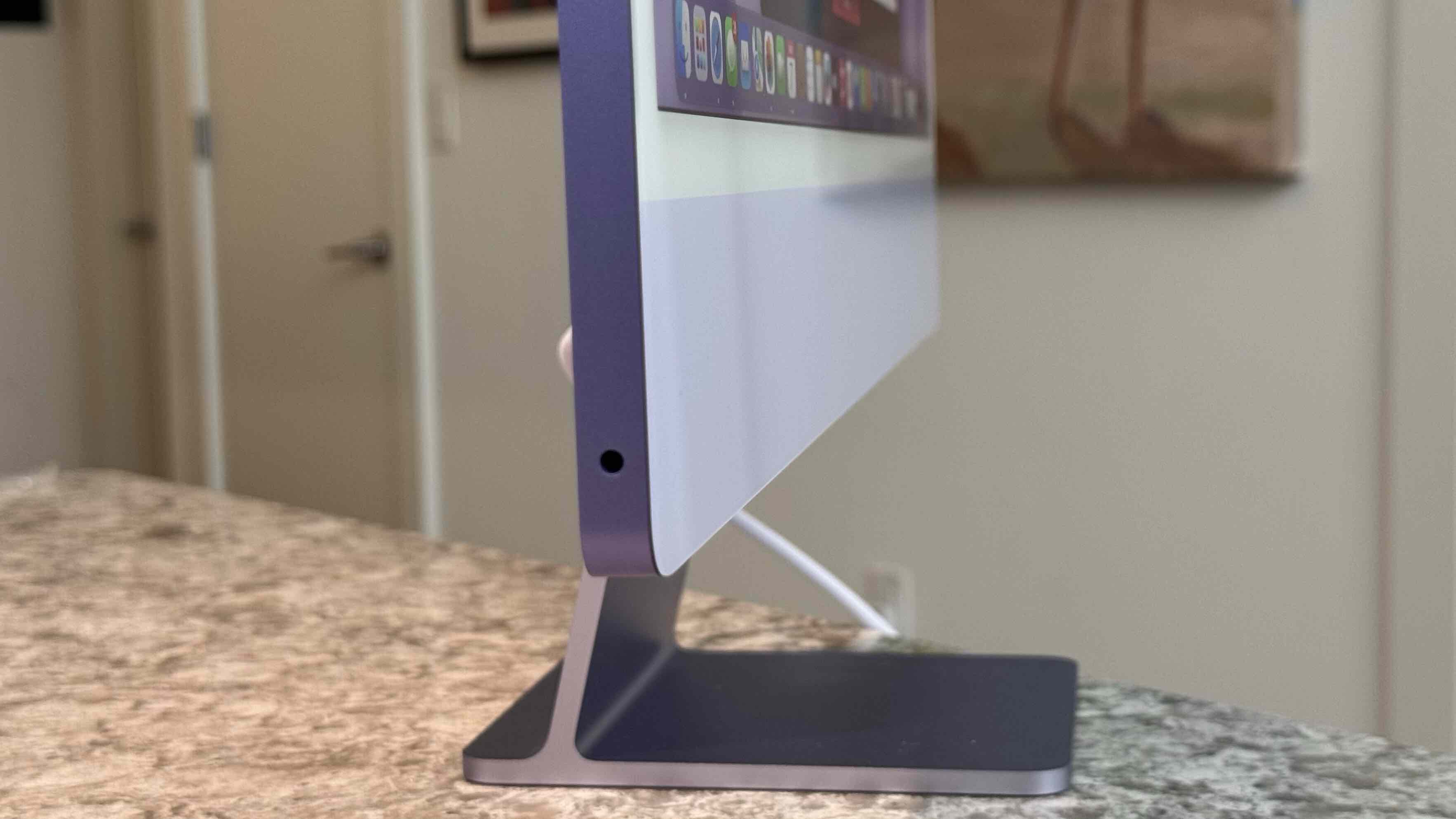 Apple's 24-inch iMac M4 in Purple.