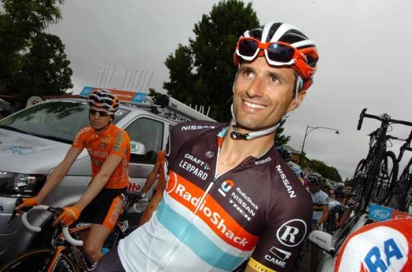 Daniele Bennati (RadioShack-Nissan) is here to win a stage