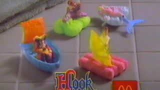 The Hook Happy Meal toy collection.