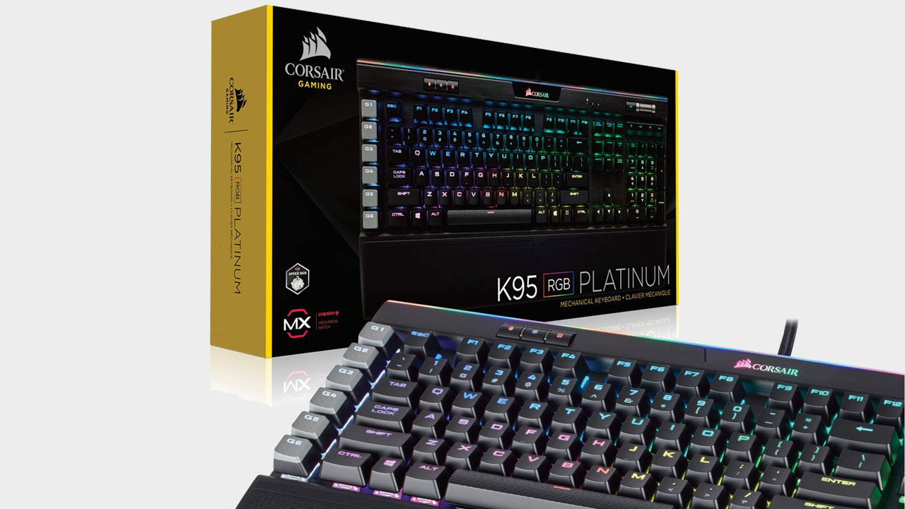 Grab The Corsair K95 Rgb Platinum Keyboard For 110 40 Off Pc Gamer