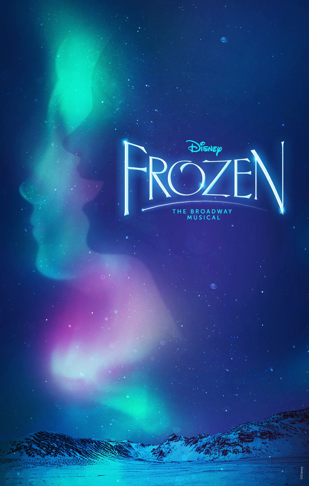 With the aurora borealis casting a spacey silhouette, this poster was seen as too sci-fi