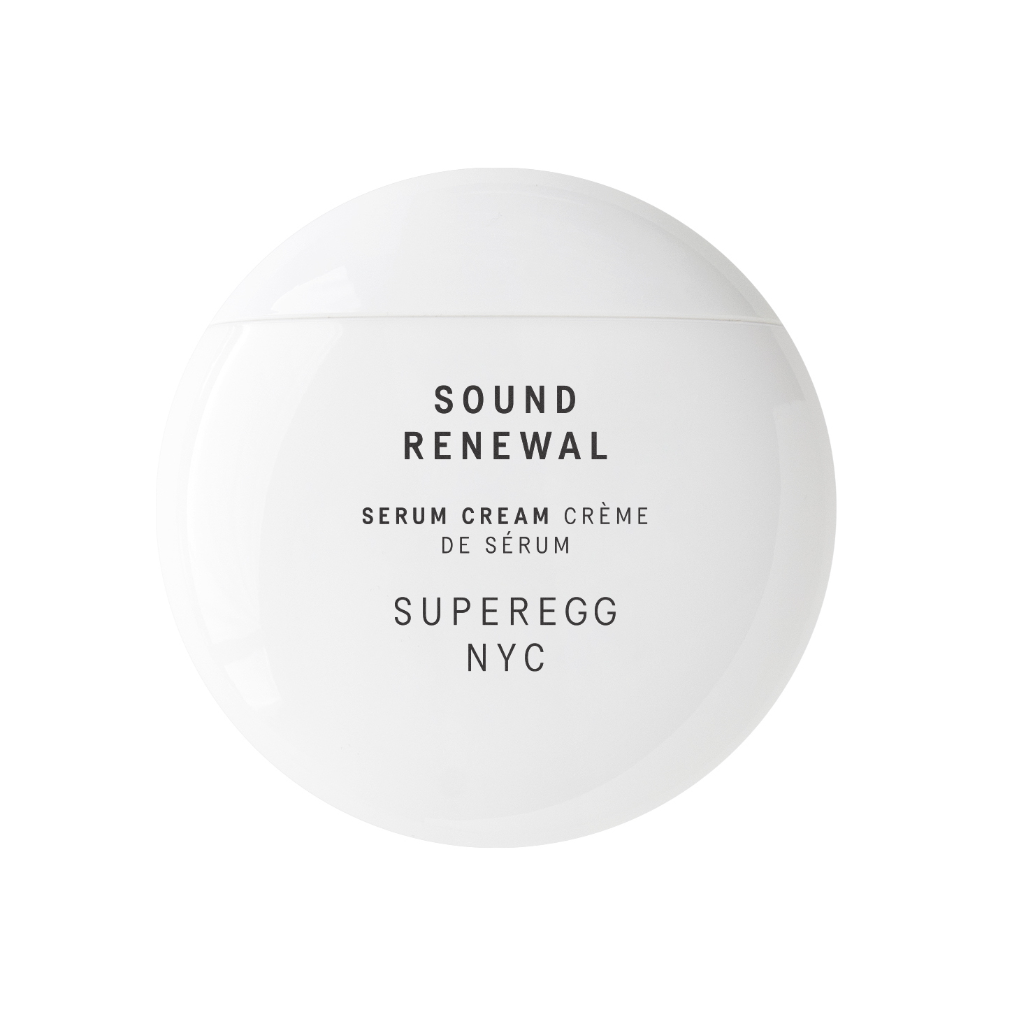 Superegg + Sound Renewal Moisturizer