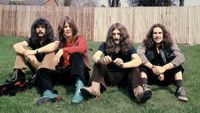Earth sitting on a lawn, 1968