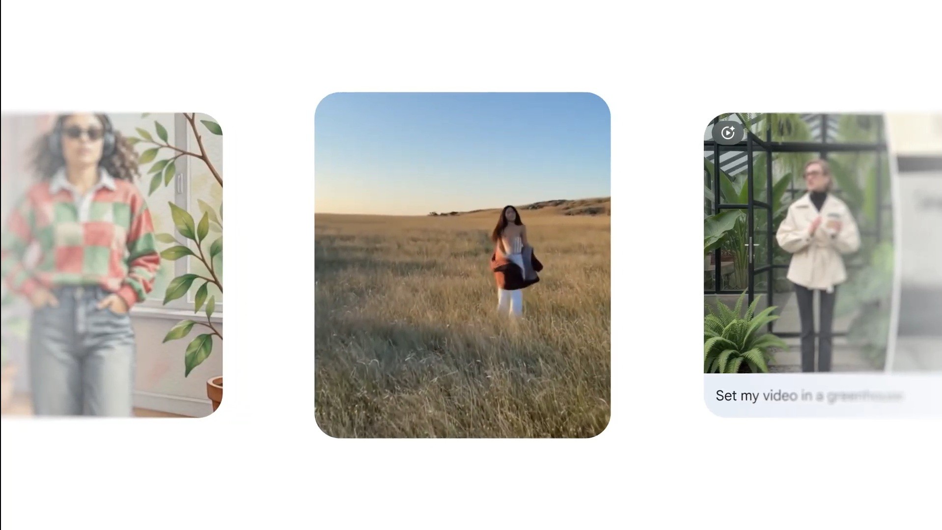 Video Remix in Google Photos lets users pick from pre-made templates or use their prompts to change aspects of a video.