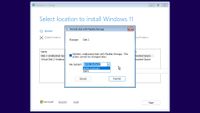 ReFS in Windows 11 preview build installer
