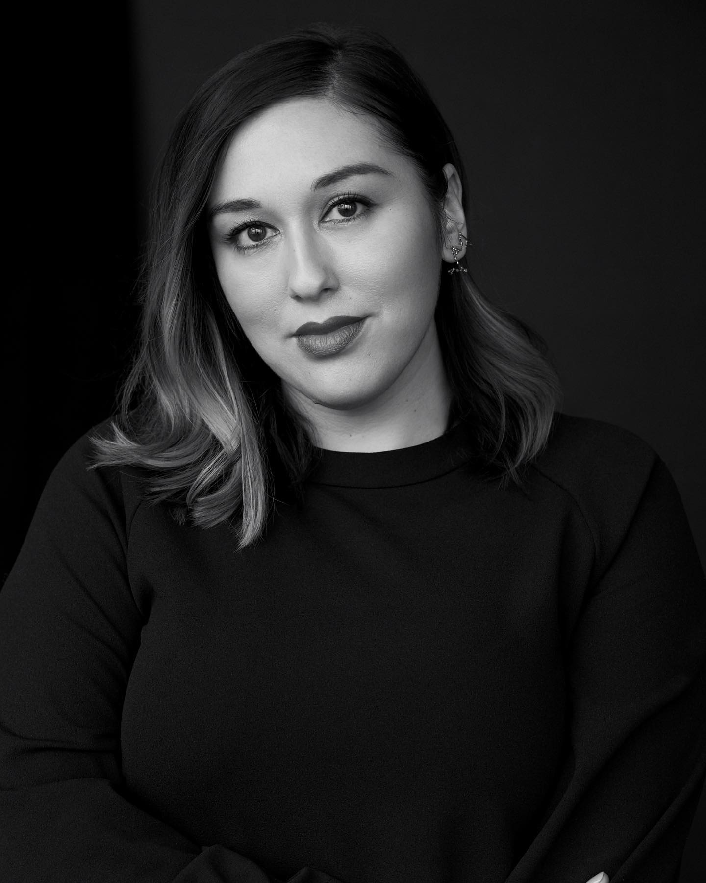 Portrait of Cassandra Garcia, pro makeup artist