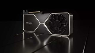 An imagined RTX 4090 against a black background