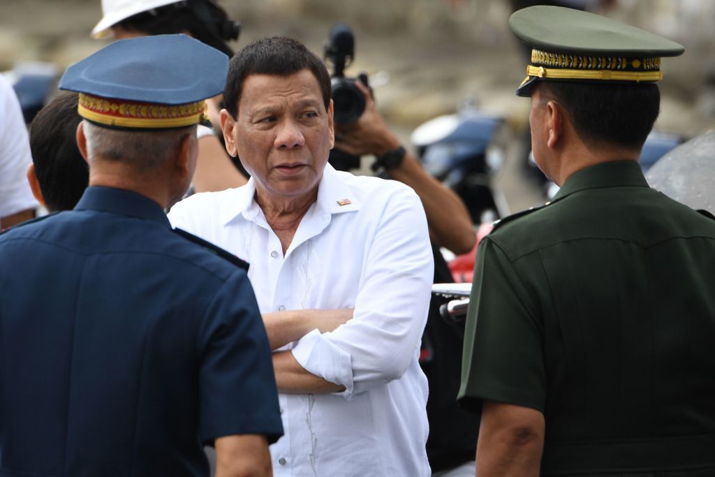 Philippine President Rodrigo Duterte 