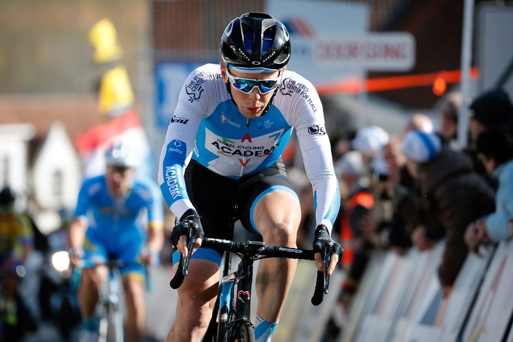 Daniel Turek (Israel Cycling Academy) spent the day in the breakaway at Nokere Koerse