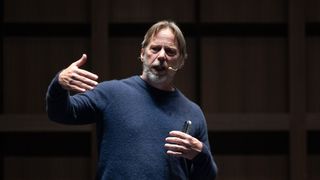 Jim Keller, chief executive officer of Tenstorrent Inc., sepaks at the Samsung AI Forum (SAIF) in Suwon, South Korea