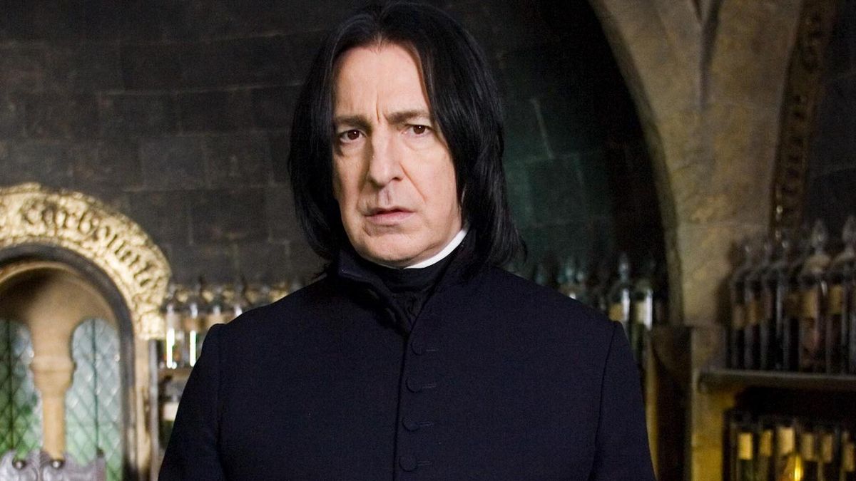 Alan Rickman as Severus Snape in Harry Potter