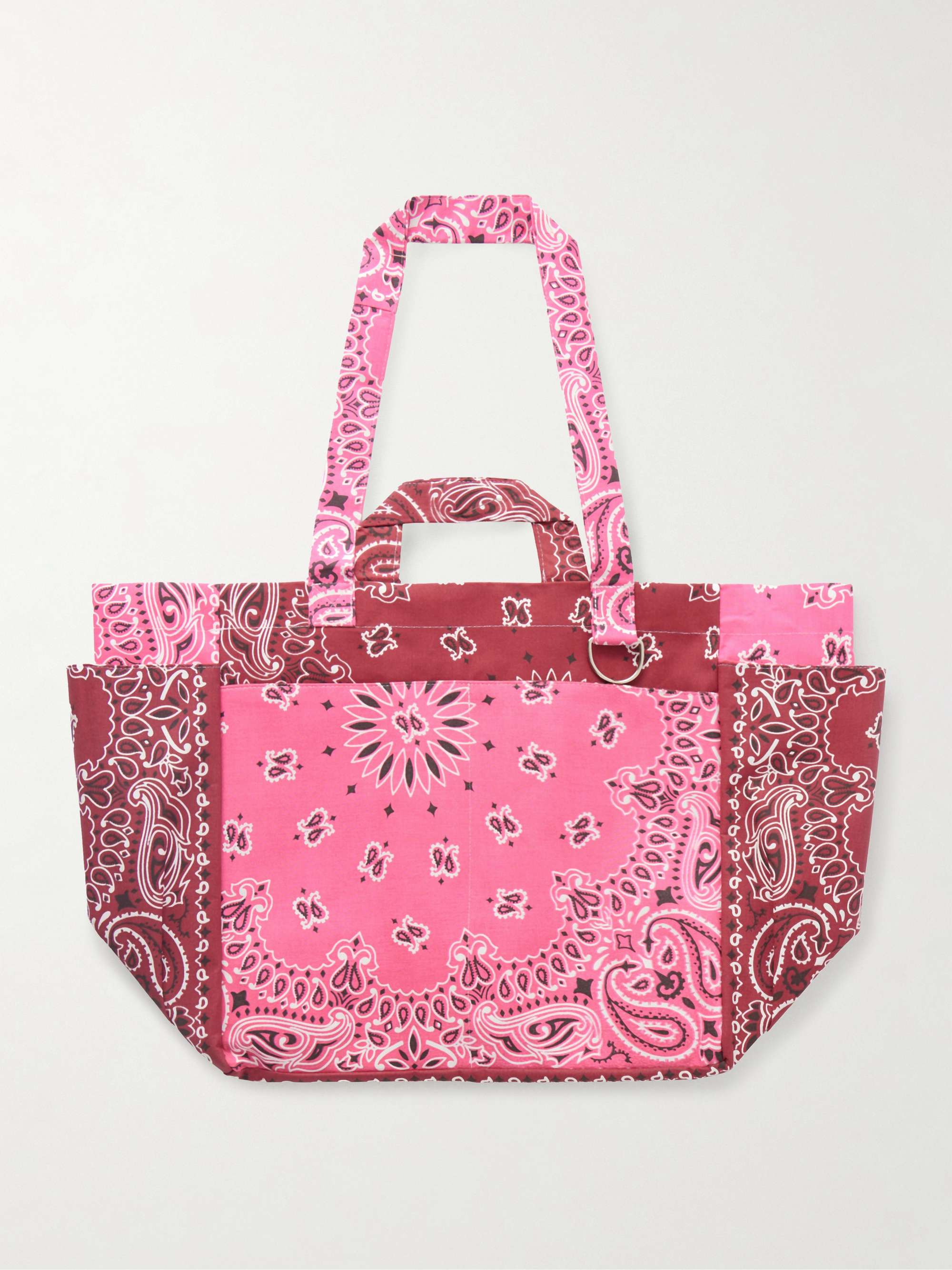 Picnic Bandana-Print Cotton Tote
