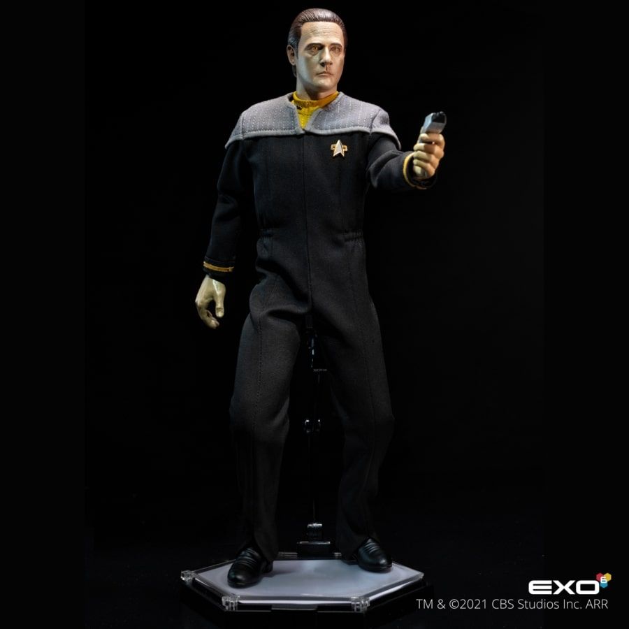 A first look at the new 12-inch First Contact Data from "Star Trek: First Contact" by EXO-6.