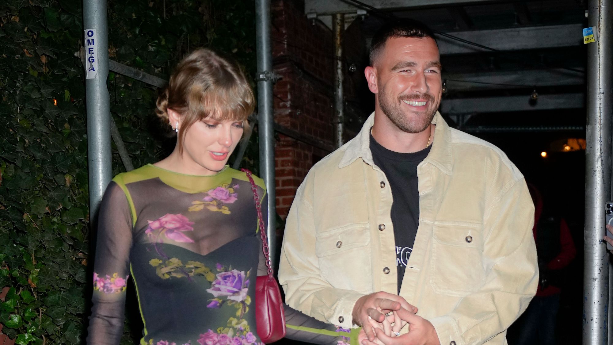 Taylor Swift and Travis Kelce in New York City