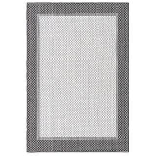 Martha Stewart In/Outdoor Charcoal 5'-5" X 7'-7" Rug