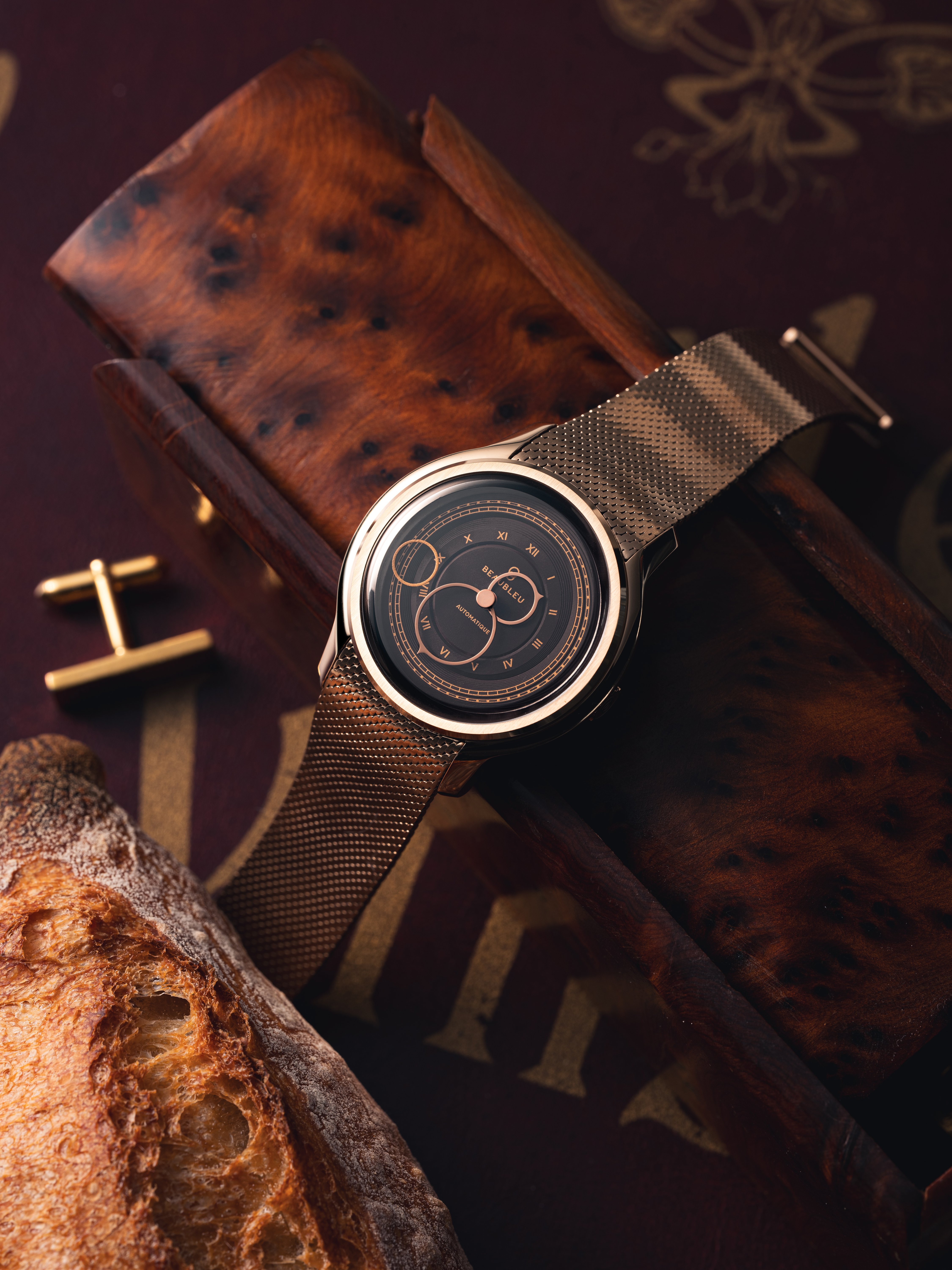 watch with mystery dial