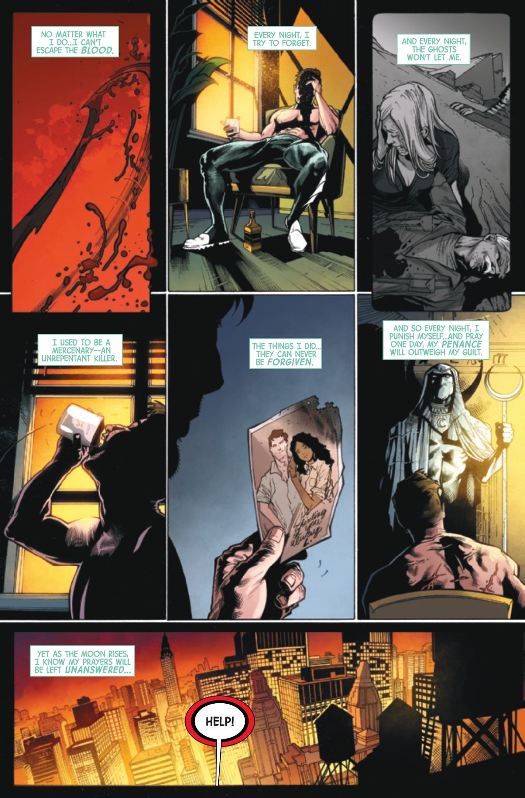 Pages from Moon Knight: City of the Dead #1